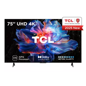 TCL V6C 75V6C TV 190,5 cm (75 palcov) 4K Ultra HD Smart TV Wi-Fi metalická 330 cd/m²