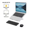 Fellowes Alumia Laptop-Riser prenosný stojan na notebook max. veľkosť 15 palcov max. hmotnosť 5 kg strieborný
