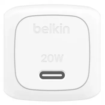 BELKIN nástenná nabíjačka - Boostcharge - kompaktná USB-C 20W PPS - biela