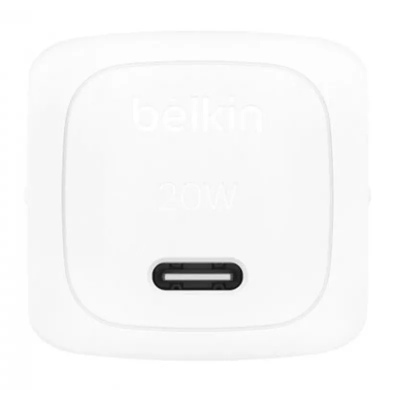 BELKIN nástenná nabíjačka - Boostcharge - kompaktná USB-C 20W PPS - biela