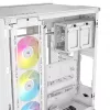 CORSAIR PC skriňa – iCUE LINK 6500X RGB Mid-Tower Dual Chamber biela
