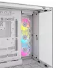 CORSAIR PC skriňa – iCUE LINK 6500X RGB Mid-Tower Dual Chamber biela