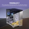 CORSAIR PC skriňa – iCUE LINK 6500X RGB Mid-Tower Dual Chamber biela