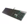 GENESIS Thor 420 RGB klávesnica herná USB QWERTY US International strieborná