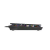 GENESIS Thor 420 RGB klávesnica herná USB QWERTY US International strieborná
