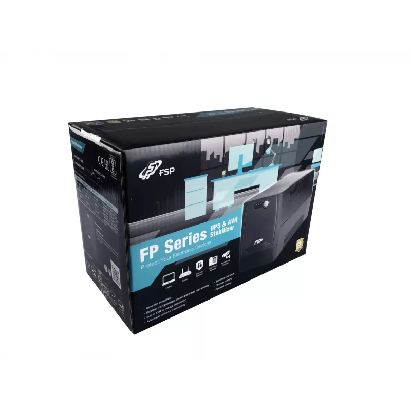 FSP FP 2000 neprerušiteľný zdroj napájania (UPS) Line-Interactive 2 kVA 1200 W 4 AC výstupy