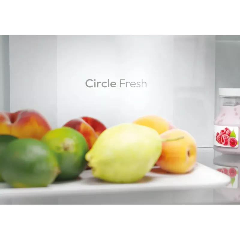 Chladnička Candy Fresco ECN2CQTEB186 355 L čierna No Frost