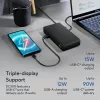 ASUS Triple Display USB-C Dock DC300 dokovacia stanica USB 3.2 Gen 2 (3.1 Gen 2) Type-C čierna