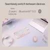 Bezdrôtová Bluetooth klávesnica ASUS Marshmallow KW100 — US International rozloženie, kompaktný dizajn