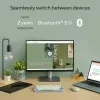 Bezdrôtová Bluetooth klávesnica ASUS Marshmallow KW100 — US International rozloženie, kompaktný dizajn