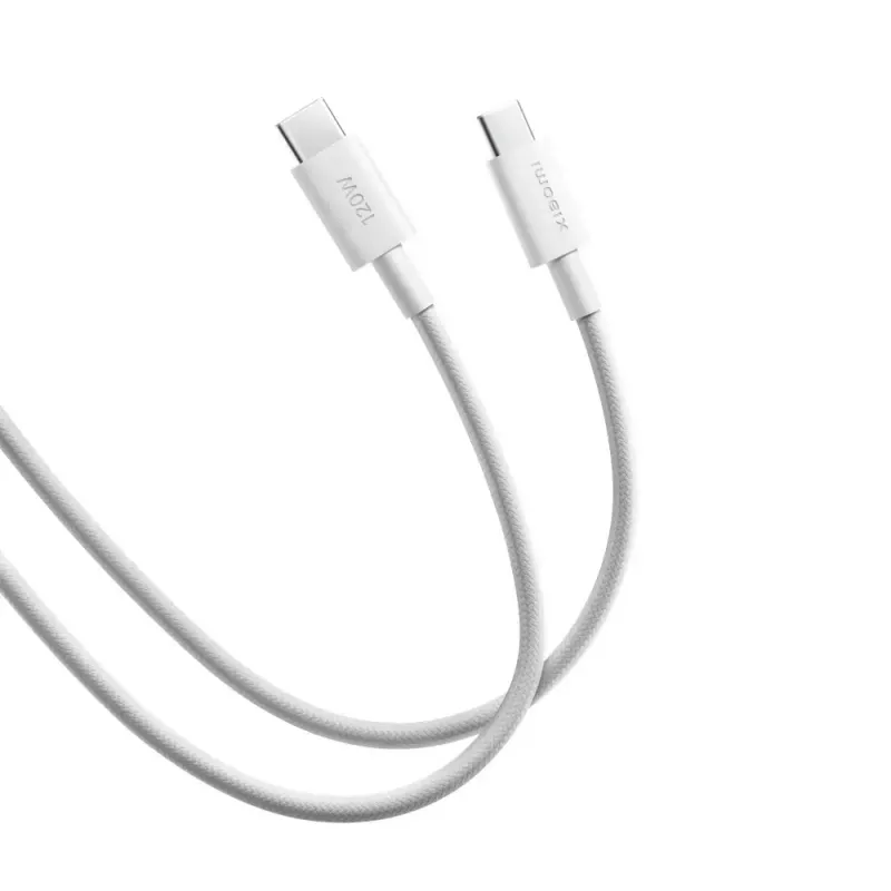 Xiaomi 6A pletený USB-C na USB-C kábel, 2 m