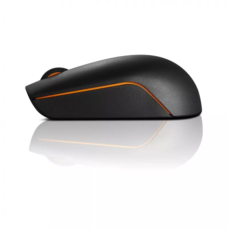 Lenovo Wireless Compact myš 300 čierna, 1000 DPI, 2,4 GHz