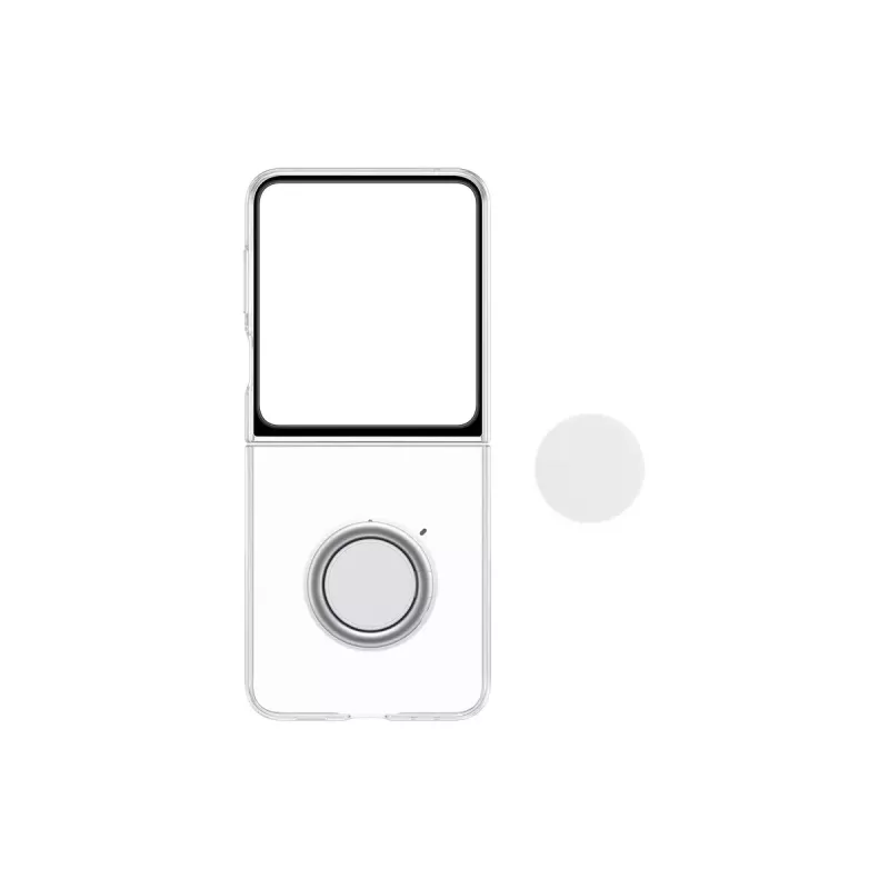Samsung EF-XF731CTEGWW Clear Gadget Case puzdro pre Galaxy Z Flip5, priehľadné
