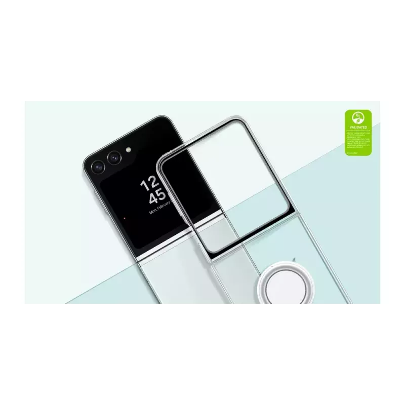 Samsung EF-XF731CTEGWW Clear Gadget Case puzdro pre Galaxy Z Flip5, priehľadné