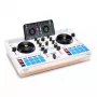DJ kontroler Hercules DJControl Mix Ultra – biela, mobilný Bluetooth kontroler