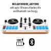 DJ kontroler Hercules DJControl Mix Ultra – biela, mobilný Bluetooth kontroler
