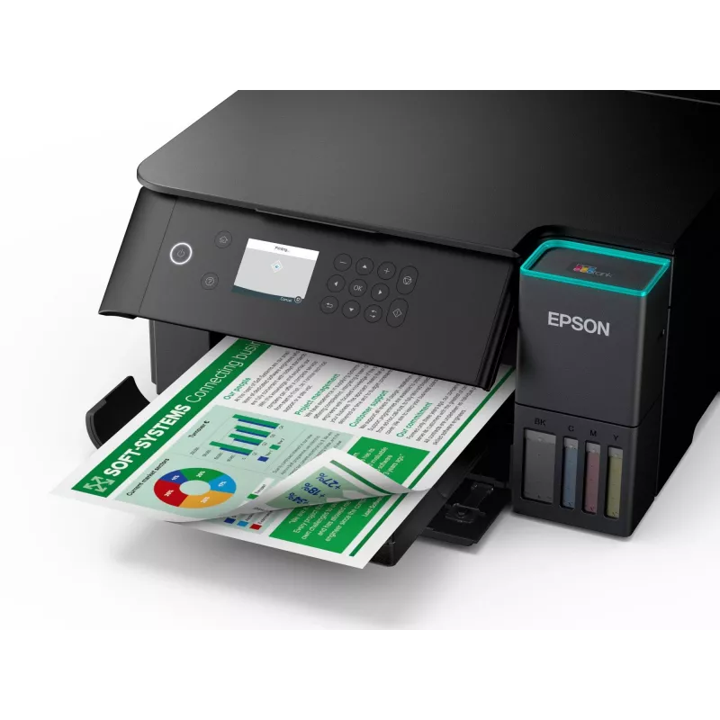 Multifunkčná atramentová tlačiareň Epson EcoTank L6360 — farebná, A4, 4800x1200 DPI, 35 ppm, Wi‑Fi, obojstranná tlač