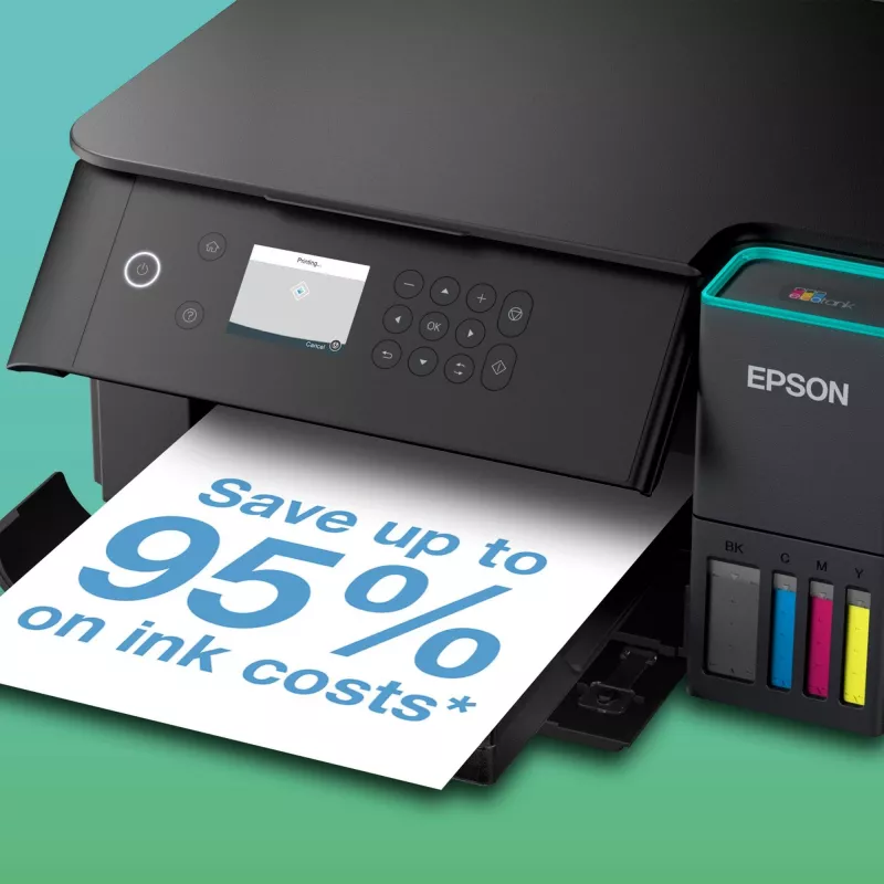 Multifunkčná atramentová tlačiareň Epson EcoTank L6360 — farebná, A4, 4800x1200 DPI, 35 ppm, Wi‑Fi, obojstranná tlač
