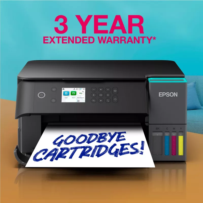 Multifunkčná atramentová tlačiareň Epson EcoTank L6360 — farebná, A4, 4800x1200 DPI, 35 ppm, Wi‑Fi, obojstranná tlač