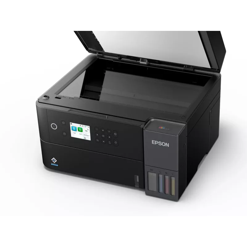 Multifunkčná atramentová tlačiareň Epson EcoTank L6370 — farebná, A4, 4800x1200 DPI, Wi‑Fi, Ethernet