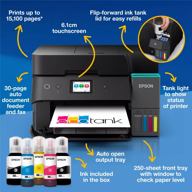 Epson EcoTank L6390 atramentová A4 4800 x 1200 DPI Wi-Fi