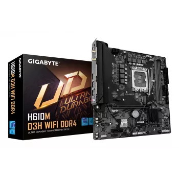 Základná doska GIGABYTE H610M D3H WIFI, H610, LGA 1700, Micro ATX