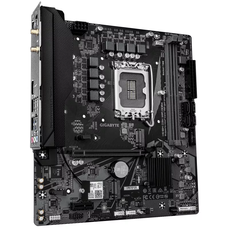 Základná doska GIGABYTE H610M D3H WIFI, H610, LGA 1700, Micro ATX