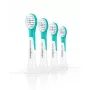 Sonicare For Kids náhradné hlavice Philips HX6034/90 — 4 ks v balení, modrá/biela, výmena každé 3 mesiace