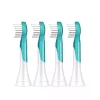 Sonicare For Kids náhradné hlavice Philips HX6034/90 — 4 ks v balení, modrá/biela, výmena každé 3 mesiace