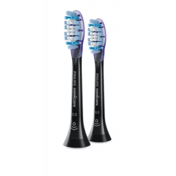 Philips Premium Gum Care HX9052/88 balenie 2 ks hlavíc, 2 ks, čierna, 3 mesiace, mäkká, 62000 pohybov za minútu, Philips