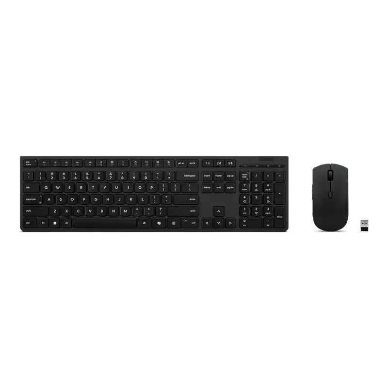 Lenovo 4X31R64316 klávesnica a myš s Office RF Wireless + Bluetooth QWERTY US angličtina sivá