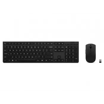 Lenovo 4X31R64316 klávesnica a myš s Office RF Wireless + Bluetooth QWERTY US angličtina sivá