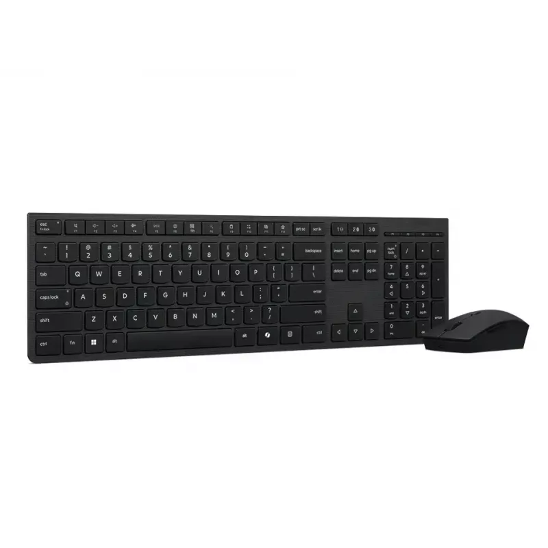 Lenovo 4X31R64351 klávesnica a myš s Office RF Wireless + Bluetooth US angličtina čierna