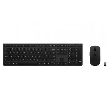 Lenovo 4X31R64351 klávesnica a myš s Office RF Wireless + Bluetooth US angličtina čierna