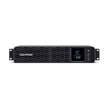 UPS line-interaktívny CYBERPOWER CP1200EIPFCRM2U 12 kVA / 720 W, 8 AC zásuviek, bezúdržbová olovená batéria, rackmount, čierna