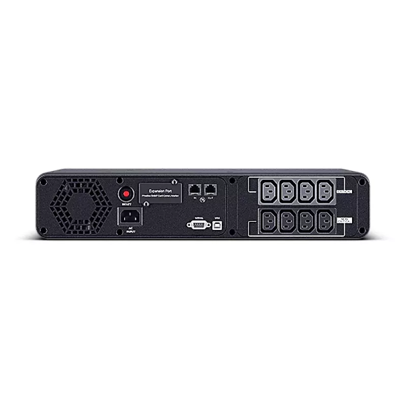 CyberPower PFC Sinewave CP1200EIPFCRM2U 1200VA / 720W rackový záložný zdroj (UPS), 8x C13