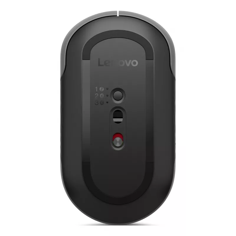 Bezdrôtová obojručná myš Lenovo 700 — RF + Bluetooth, optická 4000 DPI, 8 tlačidiel, sivá