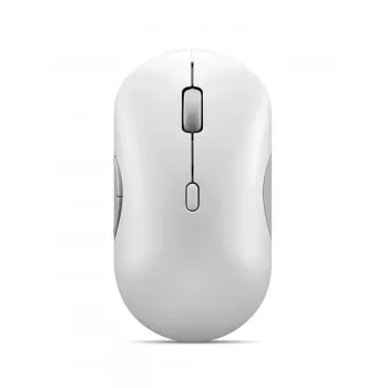 Bezdrôtová tichá myš Lenovo 700 Multi-Device, obojručná, optická, 4000 DPI, RF + Bluetooth, 8 tlačidiel, biela