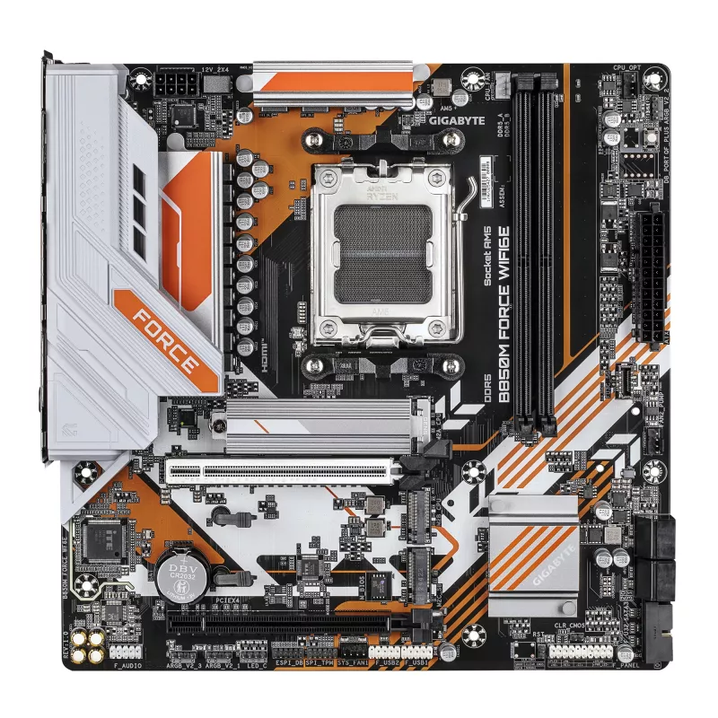 Základná doska GIGABYTE B850M FORCE WIFI6E, AMD B850, socket AM5, Micro ATX