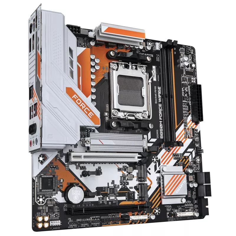 Základná doska GIGABYTE B850M FORCE WIFI6E, AMD B850, socket AM5, Micro ATX