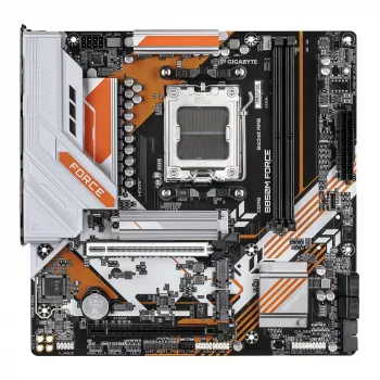GIGABYTE B850M FORCE základná doska - AMD Ryzen 9000 Series CPU, 8+2+2 fázy digitálne VRM, až 9600MHz DDR5 (OC), 1xPCIe 5.0 + 2xPCIe 4.0 M.2, 2.5 GbE LAN, USB 3.2 Gen 2