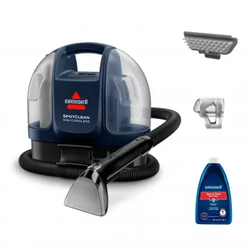 Bissell SpotClean Mini bezdrôtový čistič kobercov ručný prístroj čierna, modrá