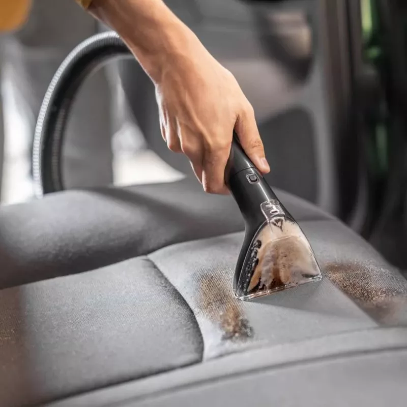 Bissell SpotClean Mini bezdrôtový čistič kobercov ručný prístroj čierna, modrá