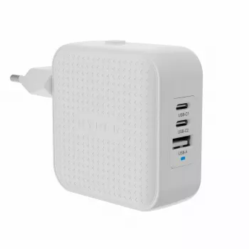 TARGUS Hyper Hyperjuice 70w USB-c Gan cestovná nabíjačka (3c+1a) - biela