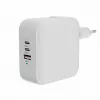 TARGUS Hyper Hyperjuice 70w USB-c Gan cestovná nabíjačka (3c+1a) - biela
