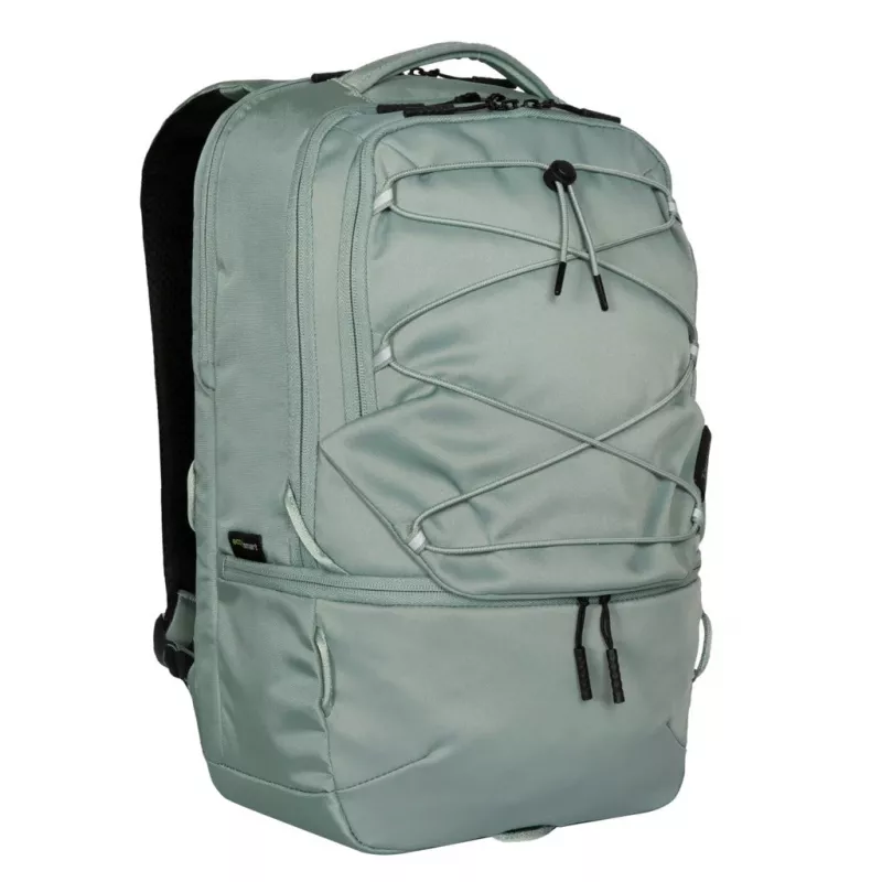 Batoh TARGUS Work+Play Flex Ecosmart TBB65905GL pre 15–16 palcové notebooky, recyklovaný polyester, zelený