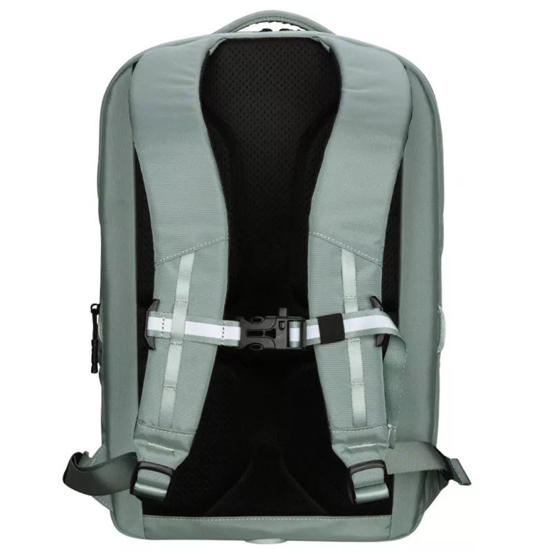 Batoh TARGUS Work+Play Flex Ecosmart TBB65905GL pre 15–16 palcové notebooky, recyklovaný polyester, zelený