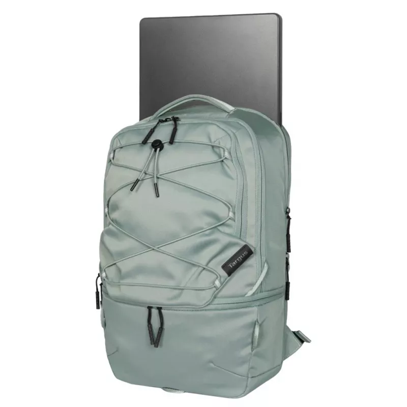 Batoh TARGUS Work+Play Flex Ecosmart TBB65905GL pre 15–16 palcové notebooky, recyklovaný polyester, zelený
