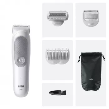 Braun Series 5 zastrihávač/strúhadlo na chlpy na tele, svetlosivá