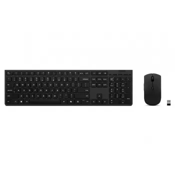Lenovo 4X31R64357 klávesnica myš vrátane Office RF Wireless + Bluetooth QWERTY Nordická sivá